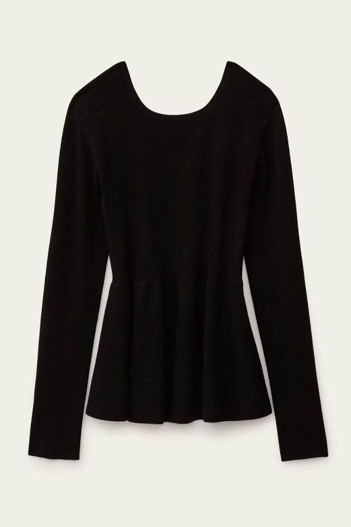 Ba&sh, BONNIE V-back jumper, Black